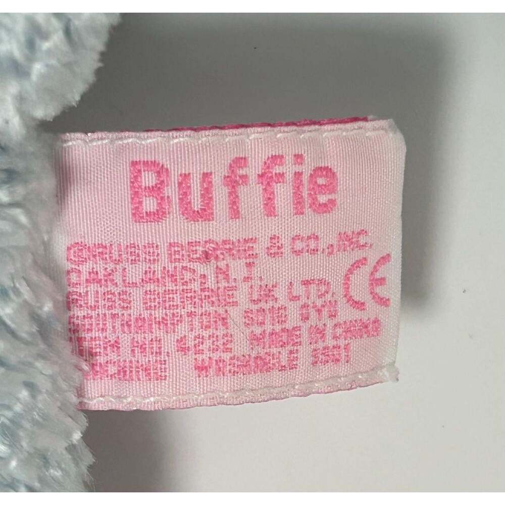 Russ Berrie Buffie Bunny Floppy ears  Rabbit Plush Blue  Easter - Picture 5 of 10